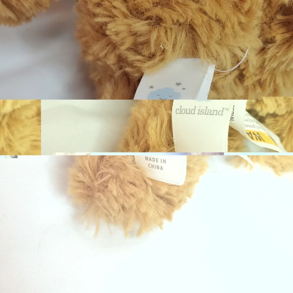 Cloud Island Brown Golden Doodle Stuffed Plush Puppy Dog Animal Rattle Target 8